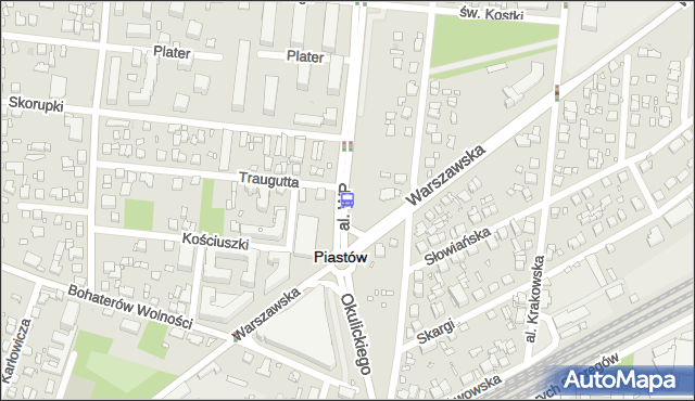 Przystanek Traugutta 02. ZTM Warszawa - Warszawa (id 423102) na mapie Targeo