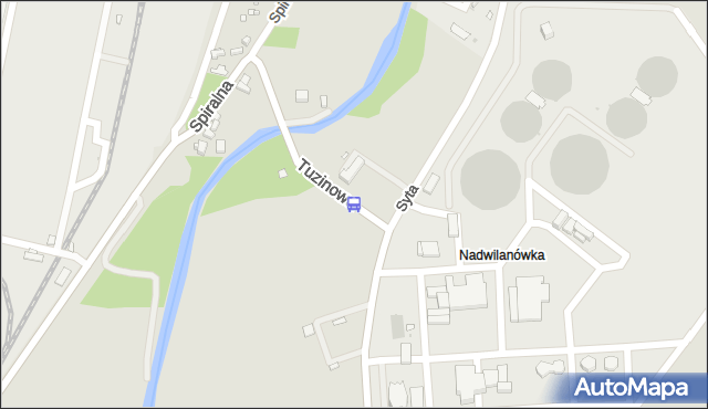Przystanek Tuzinowa 01. ZTM Warszawa - Warszawa (id 331701) na mapie Targeo