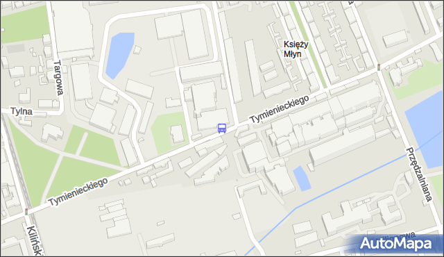 Przystanek Tymienieckiego - ŁSSE. MPKLodz - Łódź (id 1978) na mapie Targeo