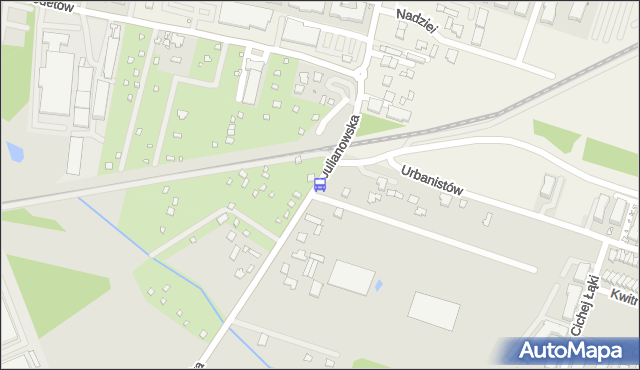 Przystanek Urbanistów 02. ZTM Warszawa - Warszawa (id 343802) na mapie Targeo