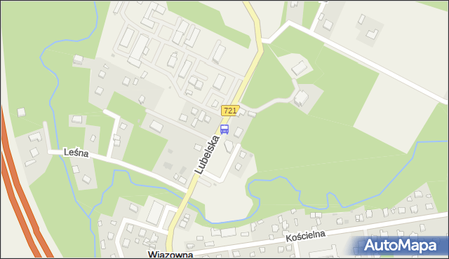 Przystanek Urząd Gminy 01. ZTM Warszawa - Warszawa (id 232501) na mapie Targeo