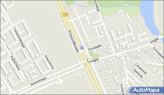 Przystanek Vogla 02. ZTM Warszawa - Warszawa (id 304502) na mapie Targeo