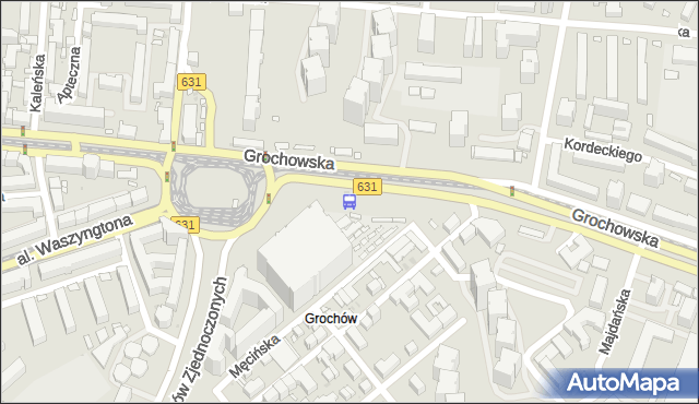 Przystanek Wiatraczna 17. ZTM Warszawa - Warszawa (id 200817) na mapie Targeo
