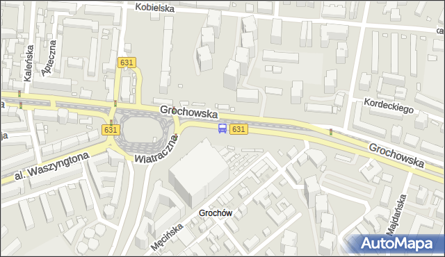 Przystanek Wiatraczna 22. ZTM Warszawa - Warszawa (id 200822) na mapie Targeo