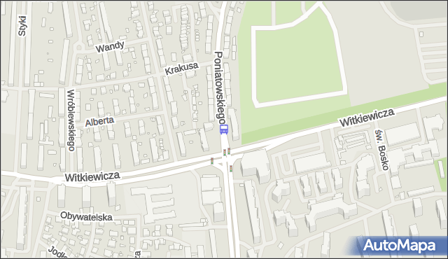 Przystanek Witkiewicza 12. ZDiTM Szczecin - Szczecin (id 34912) na mapie Targeo