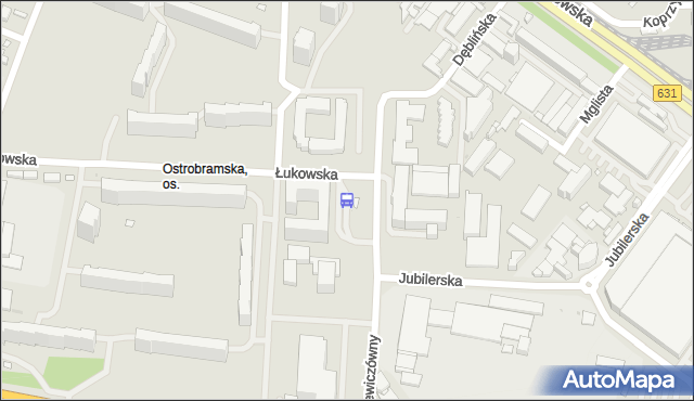 Przystanek Witolin 01. ZTM Warszawa - Warszawa (id 210501) na mapie Targeo