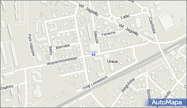 Przystanek Wojciechowskiego 02. ZTM Warszawa - Warszawa (id 422802) na mapie Targeo