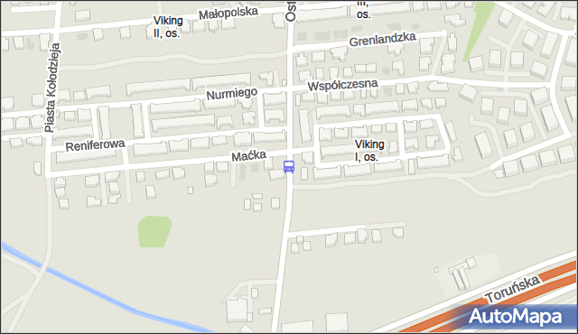 Przystanek Współczesna 01. ZTM Warszawa - Warszawa (id 128301) na mapie Targeo