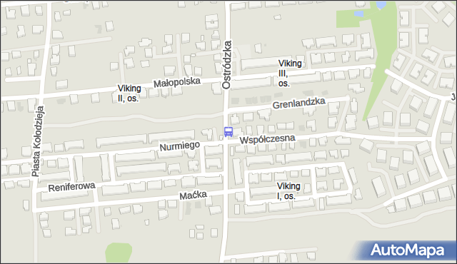 Przystanek Współczesna 02. ZTM Warszawa - Warszawa (id 128302) na mapie Targeo