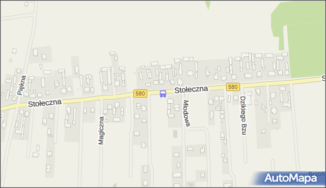 Przystanek Zaborówek-Wieś 02. ZTM Warszawa - Warszawa (id 616302) na mapie Targeo