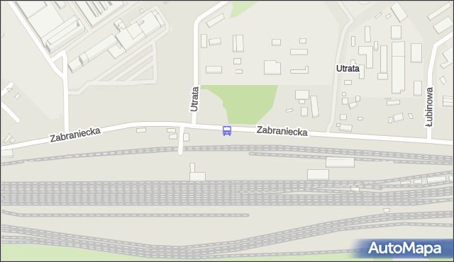 Przystanek Zabraniecka 02. ZTM Warszawa - Warszawa (id 104102) na mapie Targeo