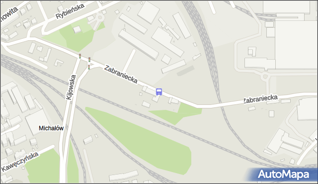 Przystanek Zabraniecka-Magazyny 02. ZTM Warszawa - Warszawa (id 103702) na mapie Targeo