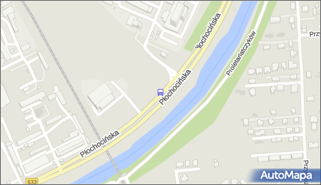 Przystanek Zakłady Zbożowe 01. ZTM Warszawa - Warszawa (id 112801) na mapie Targeo