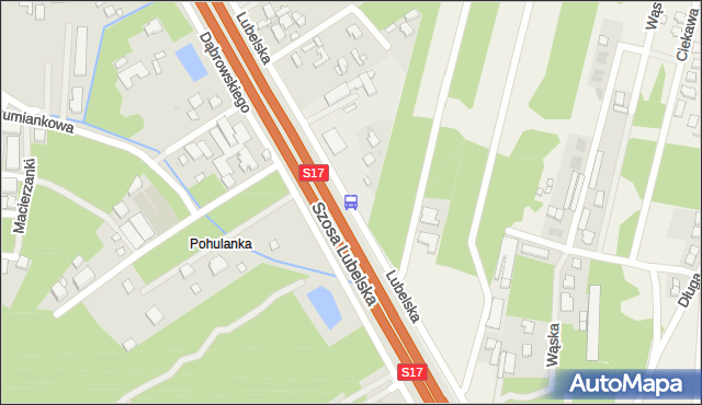 Przystanek Zakrętowa 01. ZTM Warszawa - Warszawa (id 229701) na mapie Targeo