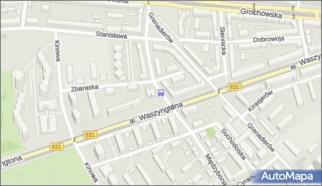 Przystanek Zbaraska 01. ZTM Warszawa - Warszawa (id 212701) na mapie Targeo