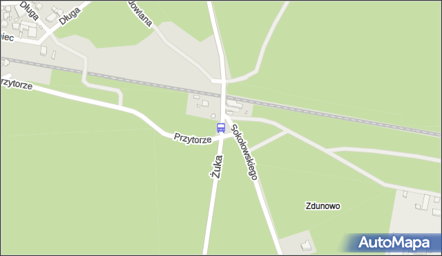 Przystanek Zdunowo Dworzec nż 11. ZDiTM Szczecin - Szczecin (id 73611) na mapie Targeo
