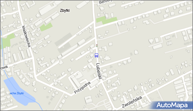 Przystanek Zerzeń 01. ZTM Warszawa - Warszawa (id 219101) na mapie Targeo