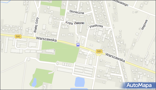 Przystanek Zielonki 01. ZTM Warszawa - Warszawa (id 614901) na mapie Targeo