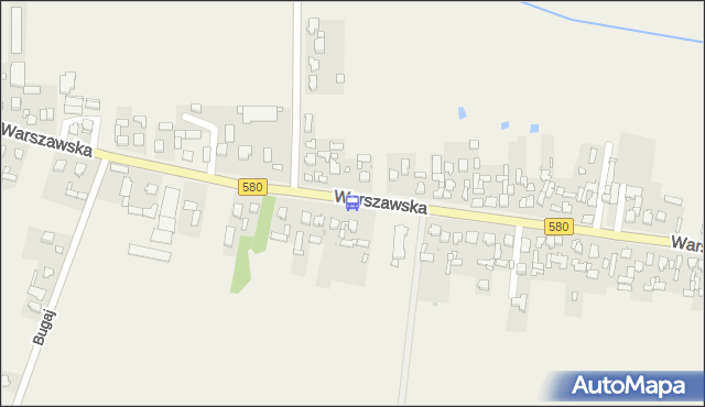Przystanek Zielonki-Wieś 02. ZTM Warszawa - Warszawa (id 615102) na mapie Targeo