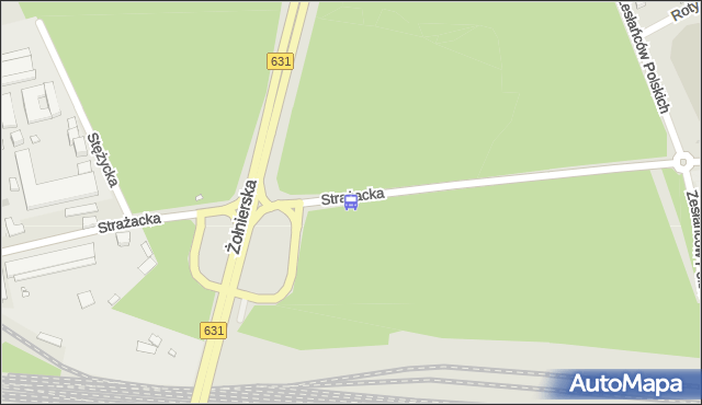 Przystanek Żołnierska 02. ZTM Warszawa - Warszawa (id 208102) na mapie Targeo