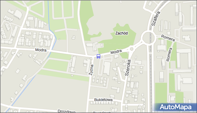 Przystanek Żyzna 12. ZDiTM Szczecin - Szczecin (id 32712) na mapie Targeo