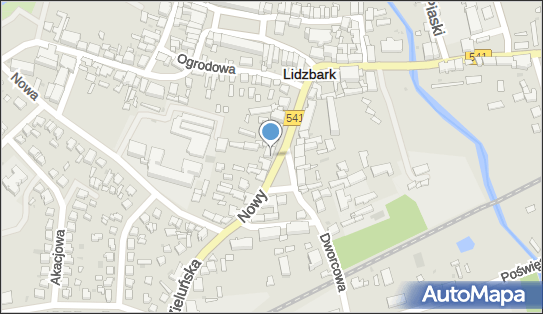 AED - Defibrylator, Nowy Rynek 15, Lidzbark 13-230