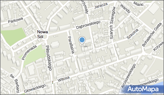 AED - Defibrylator, Lokalizacja: W Szkole Podstawowej nr 1