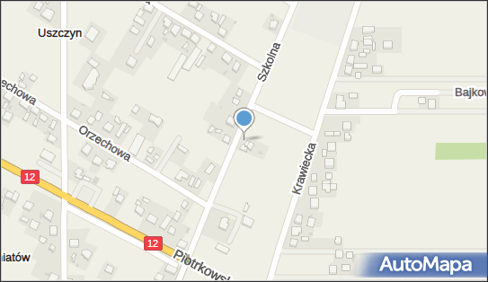 Allegro One Box Automaty, Szkolna 6, Uszczyn 97-330, godziny otwarcia