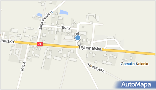 Allegro One Box Automaty, Trybunalska 15, Kolonia-Gomulin 97-371, godziny otwarcia