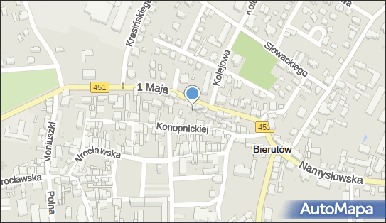 Allegro One Box Automaty, 1 Maja 9AB, Bierutów 56-420, godziny otwarcia