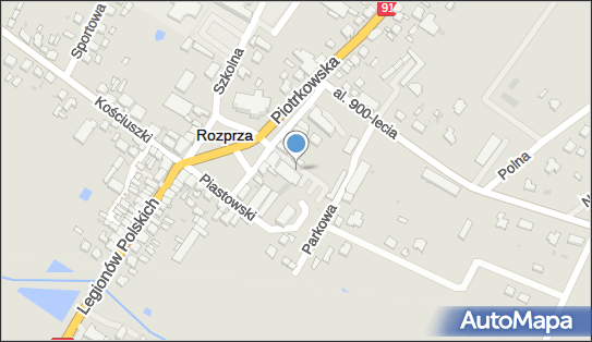 Allegro One Box Automaty, Rynek Piastowski 6, Rozprza 97-340, godziny otwarcia