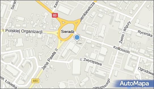 Allegro One Box Automaty, Tadeusza Kościuszki 23A, Sieradz 98-200, godziny otwarcia