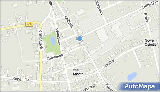 Allegro One Box Automaty, Zamkowa 2, Kowal 87-820, godziny otwarcia