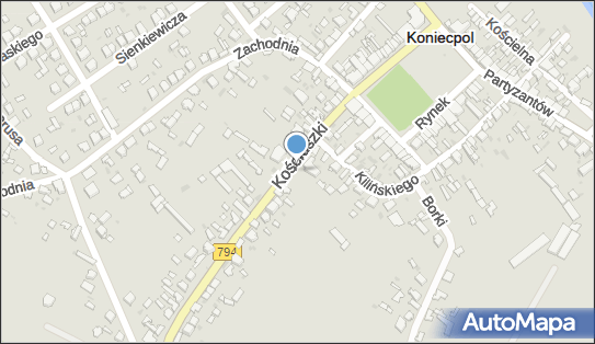 Allegro One Box Automaty, Kościuszki 7, Koniecpol 42-230, godziny otwarcia