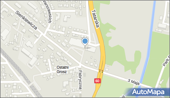 Allegro One Box, zielony automat, Henryka Sienkiewicza 8, Ciechanów 06-400, godziny otwarcia