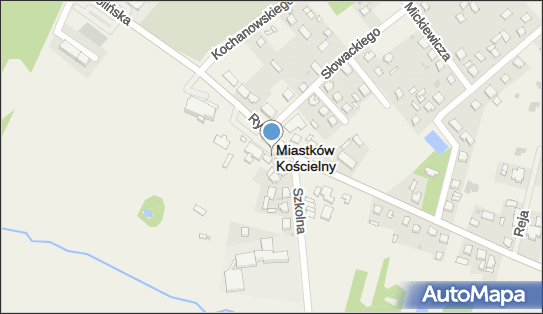 Allegro One Box, zielony automat, Rynek 10, Miastków Kościelny 08-420, godziny otwarcia