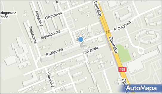 Allegro One Box, zielony automat, Anyżowa 7, Łódź 91-362, godziny otwarcia