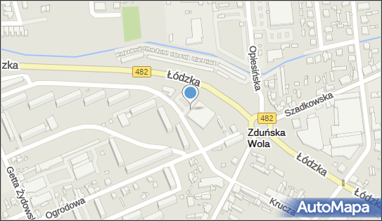 Allegro One Box, zielony automat, Łódzka 24, Zduńska Wola 98-311, godziny otwarcia