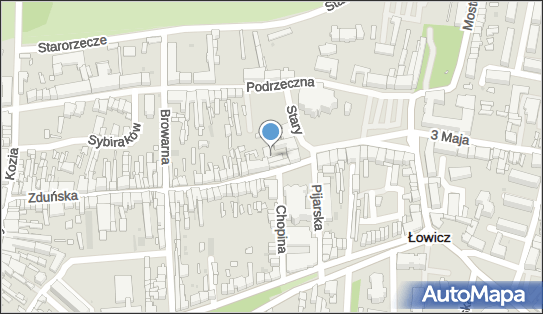 Allegro One Box, zielony automat, Zduńska 3, Łowicz 99-400, godziny otwarcia