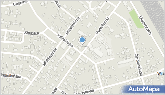 Allegro One Box, zielony automat, Popiełuszki 69 97-200, godziny otwarcia