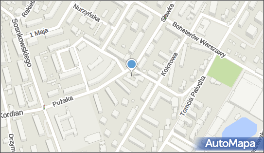 Allegro One Box, zielony automat, Pużaka 1, Warszawa 02-495, godziny otwarcia