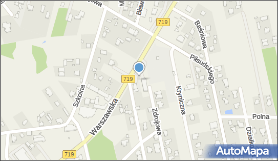 Allegro One Box, zielony automat, Warszawska 14, Kanie 05-805, godziny otwarcia