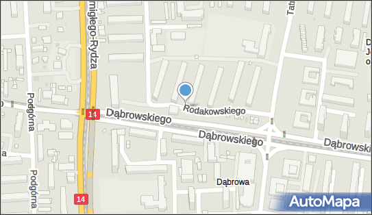 Allegro One Box, zielony automat, Dąbrowskiego 44, Łódź 93-277, godziny otwarcia