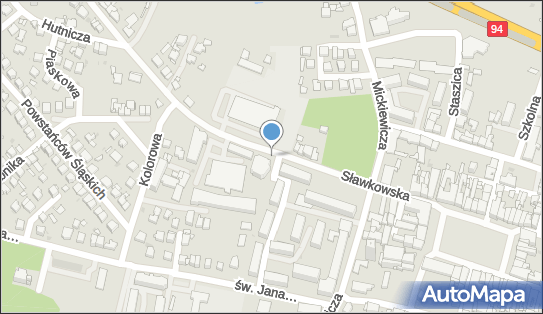 Allegro One Box, zielony automat, Sławkowska 9, Olkusz 32-300, godziny otwarcia