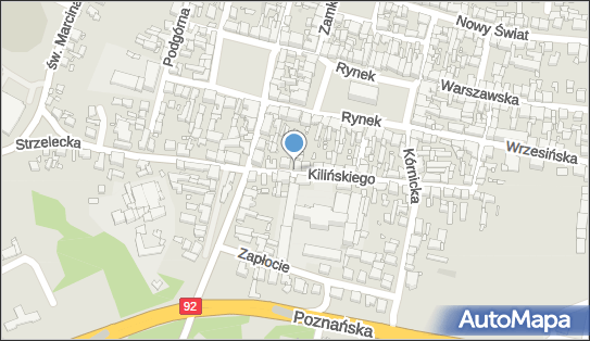 Allegro One Box, zielony automat, Kilińskiego 7, Swarzędz 62-020, godziny otwarcia