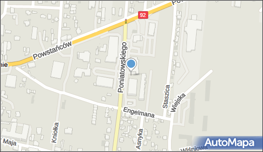 Allegro One Box, zielony automat, Powstańców 18B, Błonie 05-870, godziny otwarcia