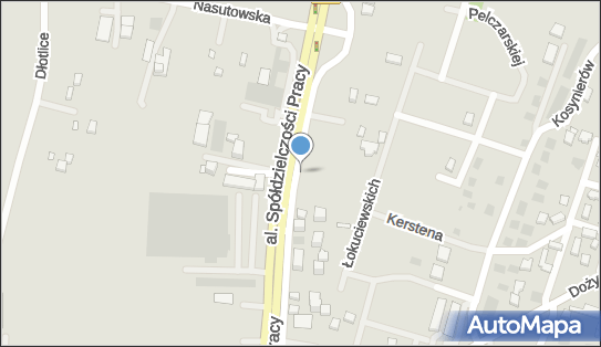 Allegro One Box, zielony automat, Aleja Spółdzielczości Pracy 113 20-147, godziny otwarcia