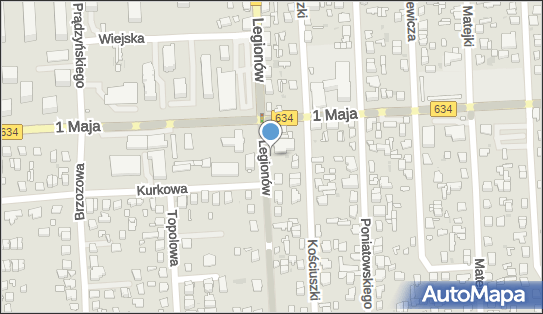 Allegro One Box, zielony automat, Legionów 65, Wołomin 05-200, godziny otwarcia