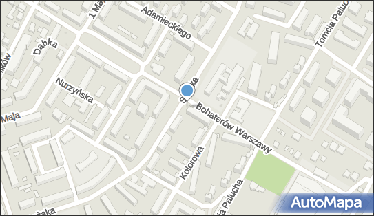 Allegro One Box, zielony automat, Bohaterów Warszawy 5, Warszawa 02-495, godziny otwarcia