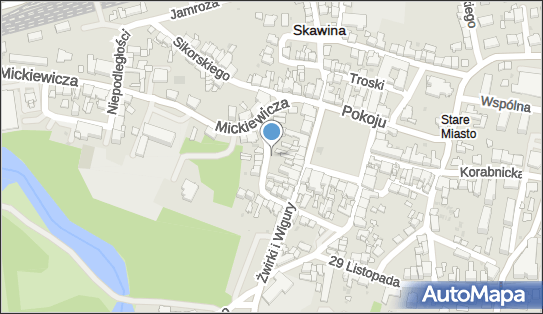 Allegro One Box, zielony automat, Rynek 7, Skawina 32-050, godziny otwarcia